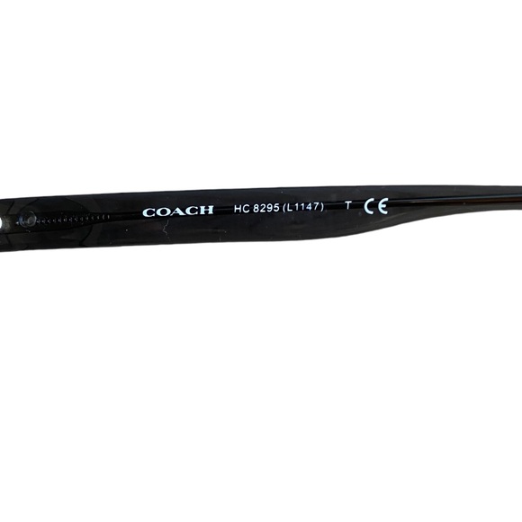 Coach L1147 Gray Burgundy Gradient HC8295 5620E2 56-21-140 Sunglasses - Picture 12 of 12